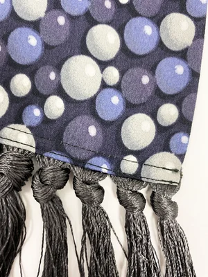 小物 Jean Paul GAULTIER HOMME - scarf Jean Paul Gaultier Homme F/W 1996 dot print silk scarf